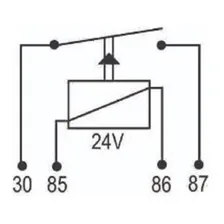 Relé Auxiliar Universal 24v - 100a - Dni 8131 Foto mini 3