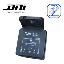Rele Auxiliar Universal 40A 12v 4 Pinos DNI 0102 Foto mini 4