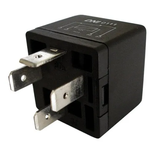 Rele Auxiliar Universal S/ Suporte Carro 12v 40a 4 Terminais Foto 1