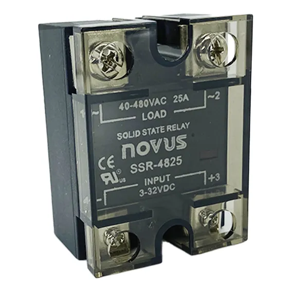 Rele De Estado Solido Ssr Novus 25a 3-32vdc Saída 40-480vac Foto 1