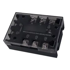 Rele De Estado Solido Ssr Novus 90a 4-32vdc Trifasico Foto mini 3