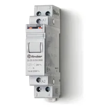 Relé De Impulso Modular 2na 230vac Finder Foto mini 1