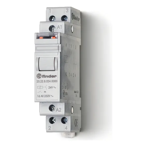 Relé De Impulso Modular 2na 230vac Finder Foto 1