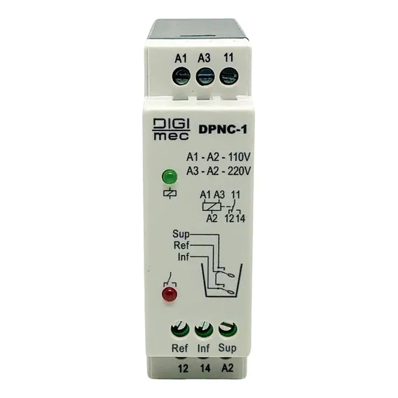 Rele De Nível Por Boia Dpnc-1 110-220v Digimec Foto 1