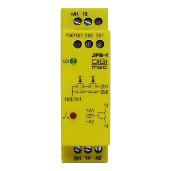 Rele De Proteção Bi-manual Jpb-1 24vcc Digimec Foto 1