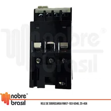Relé De Sobrecarga Tripolar Rw67-1d3-u040 Ajuste 25-40a Weg Foto mini 4