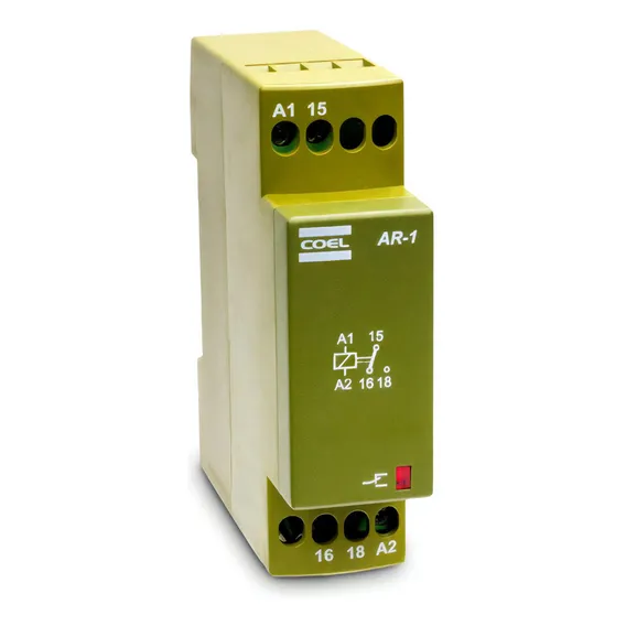 Relé De Tempo Auxiliar Coel 220vca Ar-1 Foto 1