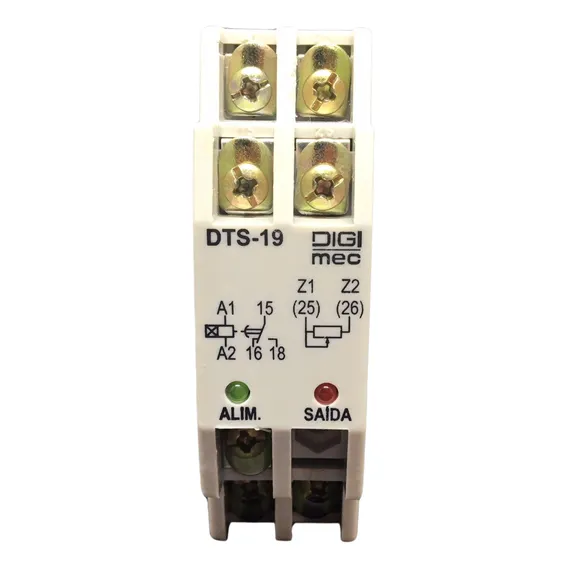 Rele De Tempo Especial Digimec Dts-19 15 Seg 220vca Foto 1