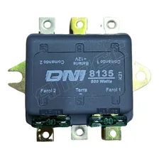 Relé Duplo De Faróis Universal 500w 24v - Dni 8135 Foto mini 2