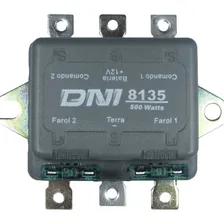 Rele Duplo Farol 12v Dni 500w 40a Carro E Caminhão Foto mini 2