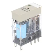 Relé Eletromecânico 2naf 24vdc G2r-2-snd Dc24(s) Omron 24v Foto mini 1