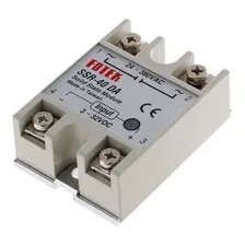 Relé Estado Sólido 40a Ent. 3/32vdc Saí 24/380vac Ssr Fotek Foto mini 1
