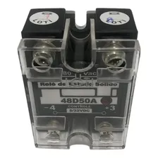 Rele Estado Sólido 50a Para Clp Entrada 5-32vdc 480v Foto mini  3