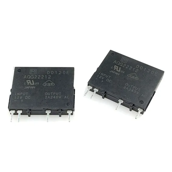 Relé Estado Sólido Aqg22212 Ar Condicionado Split 12vdc 2a Foto 1