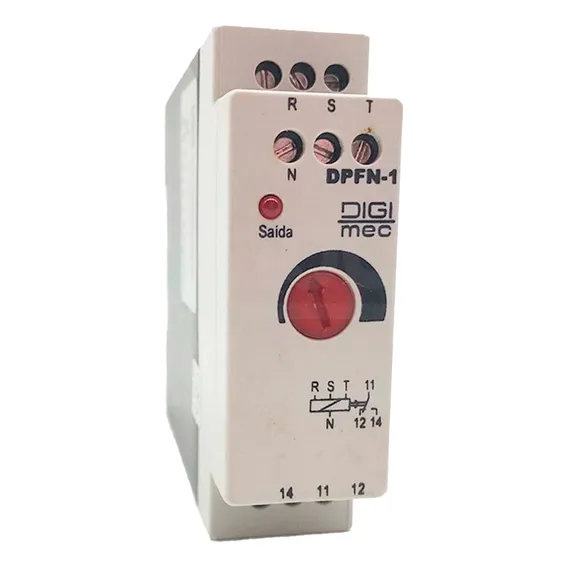 Rele Falta De Fase Com Ou Sem Neutro Dpfn-1 220v Digimec Foto 1