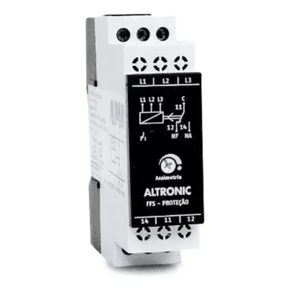 Rele Falta De Fase Trifásico Ffs Altronic S/ Neutro 220-380v Foto 1