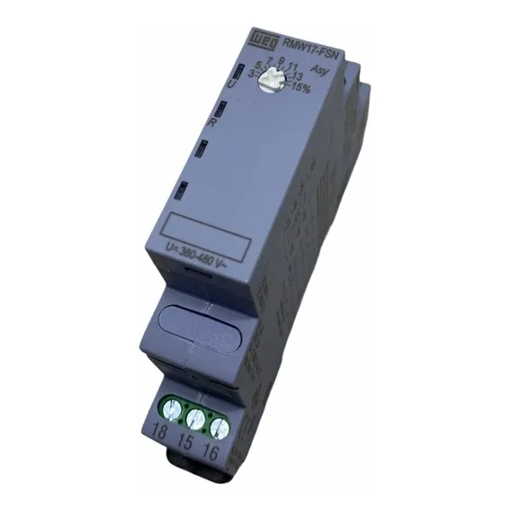 Relé Falta E Sequência De Fase Com Neutro Weg 380v 440v Rmw Foto 1