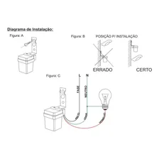 Relé Fotocélula Com Base Eletrônico 1200w Bivolt Decorlux Foto mini 4