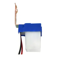 Rele Fotoelétrico Fotocélula 6a 110v 220v Interno Externo Foto mini 3