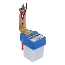 Rele Fotoelétrico Fotocélula 6a 110v 220v Interno Externo Foto mini 1