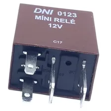 Rele Mini Auxiliar 12v Fiat Uno Vectra Gol Corsa Dni0123 Foto  mini 1