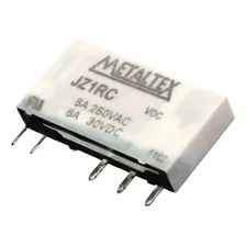 Relé Miniatura 6a 24vcc 1 Rev. Jz1rc3 - Metaltex Foto mini 1