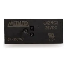 Rele Miniatura De Potência 2na + 2nf 24vcc Jx2rc3 Metaltex 24v Foto mini  2