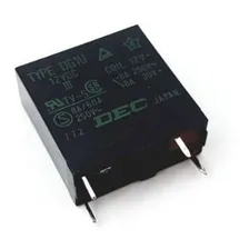 Rele Para Tv Dg 1u 12v Dec Dg1u 12vdc Iii 4 Terminais Foto mini 1