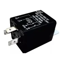 Relé Pisca 4 Terminais C/ Suporte De Fixação 24v 500w 424500 Foto mini 1
