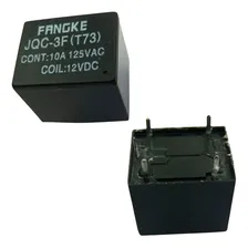 Rele Relay T73 Dc 12v 5 Terminais 10a 125v Foto mini 1