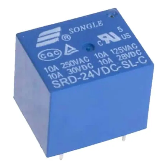 Relé Relé Relé 5p 24h SRD-24VDC-SL-c Foto 1