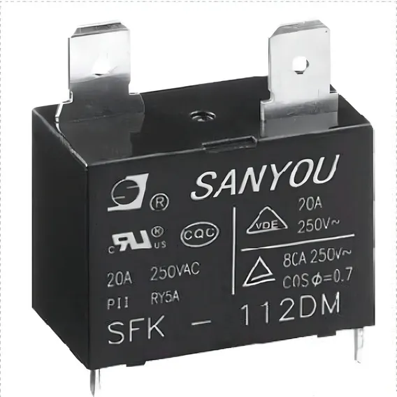 Rele Sanyou Sfk-112dm 20a 250vac Ar Condicionado Split Foto 1