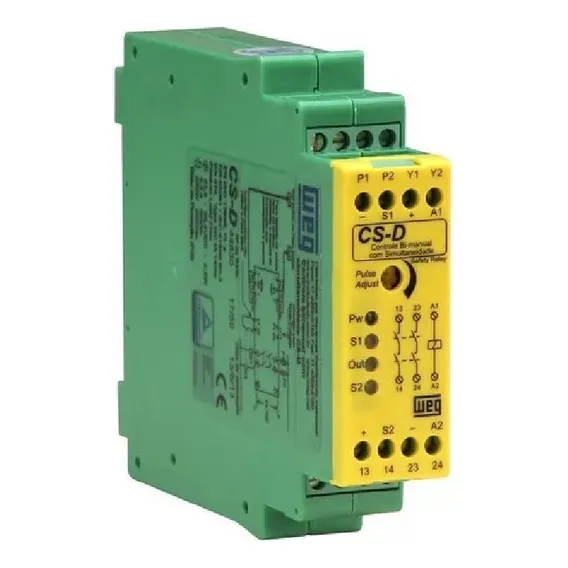 Rele Segurança / Controle Simultaneidade / Weg Cs-d Foto 1