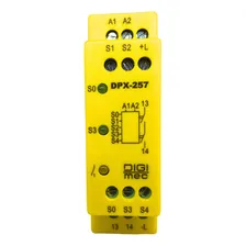 Rele Segurança Parada Emergência 24v Dpx-257 T2 - Digimec Foto mini  2
