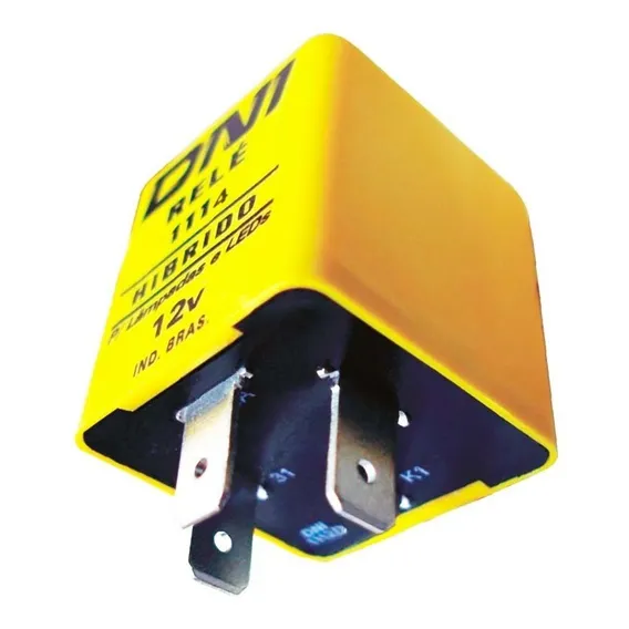 Rele Seta Pisca Led 12v Híbrido Carro Moto Caminhao Leve Foto 1