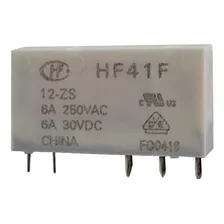 Rele Slim Acoplador 12vcc Hf41f (somente O Rele) Sibratec Foto  mini 1