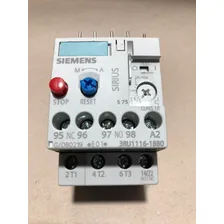 Rele Sobrecarga Termico Ajuste 1,4-2a Siemens 3ru1116-1bb0 Foto  mini 1
