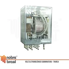 Relé Subminiatura 14 Pinos Tn4rc4 - 48vdc Metaltex Foto mini 2