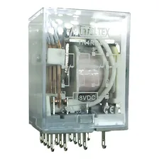 Relé Subminiatura 14 Pinos Tn4rc4 - 48vdc Metaltex Foto mini 1