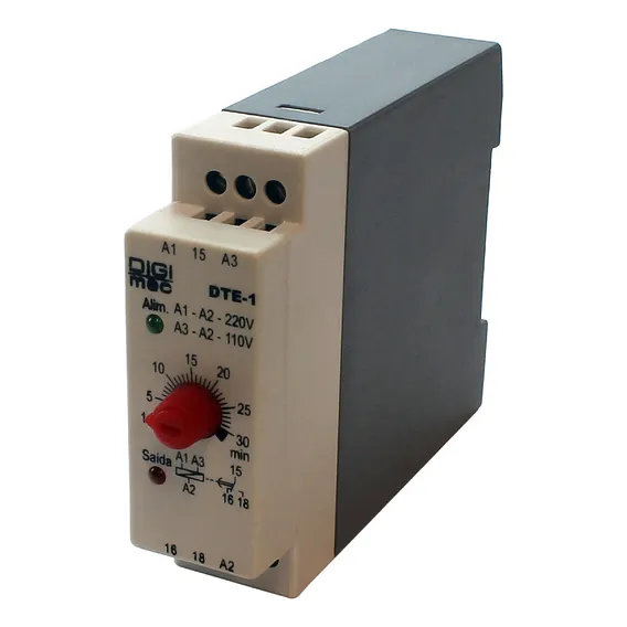 Rele Tempo Dte-1 0-30min 110/220v - Ddts0509 Digimec Foto 1