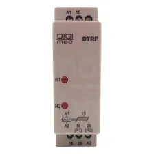 Rele Tempo P/ Reversão De Motores Dtrf 15-3 Seg - Digimec Foto mini  2