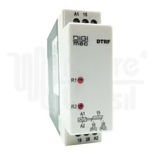 Rele Tempo P/ Reversão De Motores Dtrf 30-3 Seg - Digimec Foto mini 1