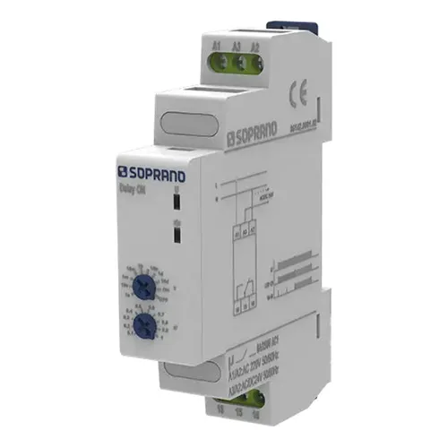 Rele Temporizador Retardo Na Energização Ajustável Soprano Foto 1
