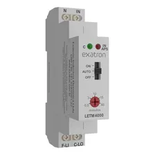 Relé Temporizador Timer Minuteria Multifunção 110V 220V Bivolt Din35 Exatron LETM4000 Foto mini 1