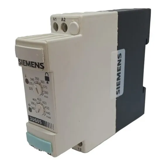Rele Tensao Monofasico 380vca 50/60hz 3ug05 31-0aq00 Siemens Foto 1