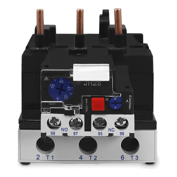 Relé Térmico Jr28-3357 Ajuste 37~50a P/ Contator 40-95a Foto 1