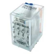 Rele Tna4rc2 Contatos 4 Rev 5amperes 12vcc Metaltex Foto mini 4