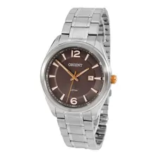 Relgoio Orient Masculino Social Classico - Mtss1095 M2sx Cor da correia Prata Cor do bisel Prata Cor do fundo Preto Foto mini  2