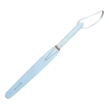 Relho Mango Tala 100% Couro Branco Para Cavalo Montaria Foto mini 2