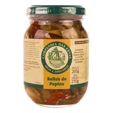 Relish Pepino Cia das Ervas 265g Foto mini 1